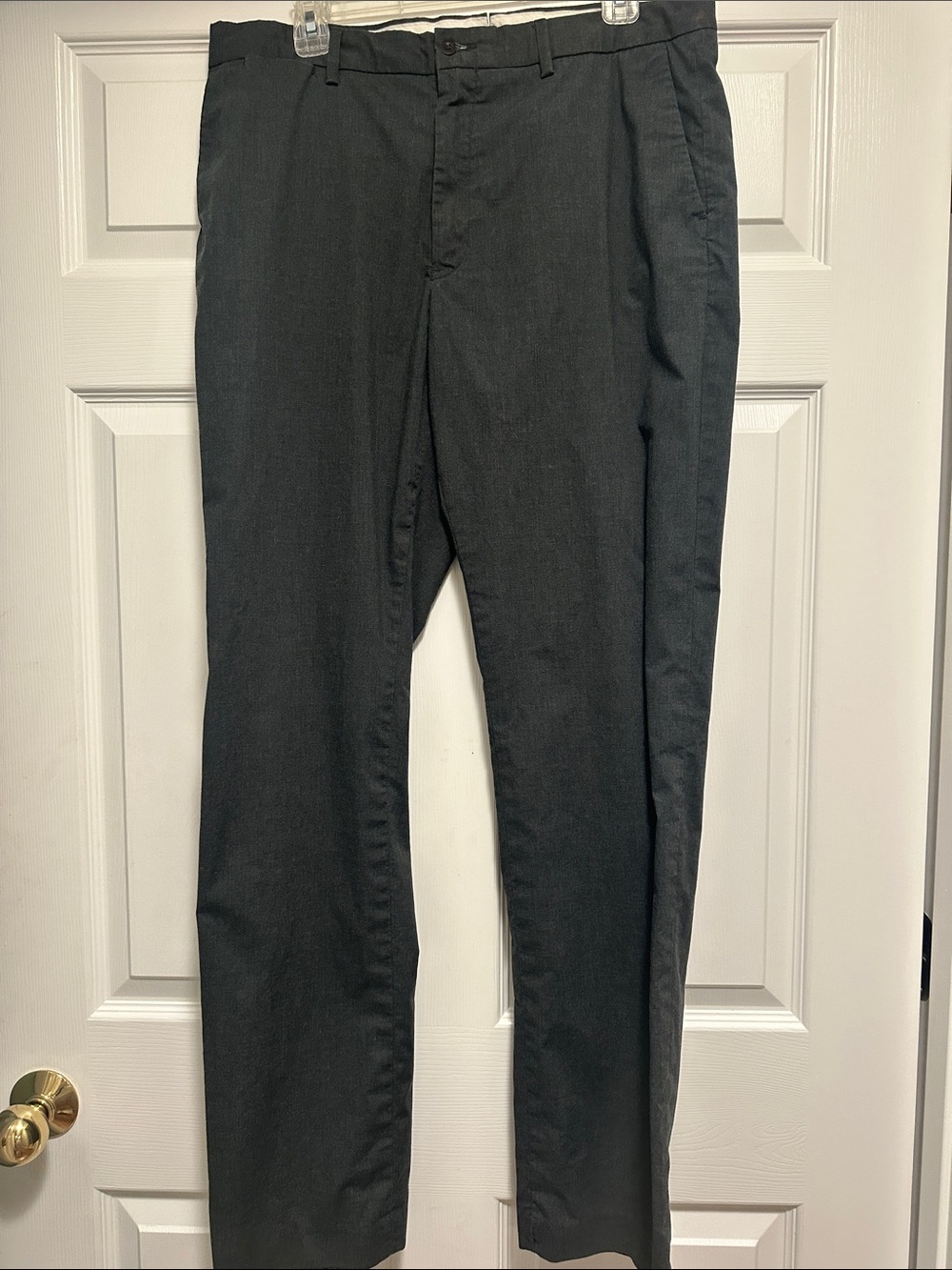 Polo Ralph Lauren Men's Dark Gray Dress Pants - Classic Straight Fit